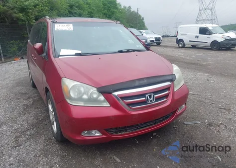 2005 Honda Odyssey Touring из США, поврежденный, VIN 5FNRL38855B117222